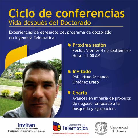 Ciclo de conferencias "Vida después del Doctorado"